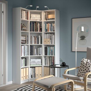 IKEA Стеллаж BILLY Белый (ИКЕА БИЛЛИ) 99395936 фото - 5