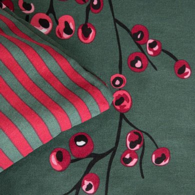 Комплект постельного белья Homla HOLLYBERRY 160x200 см Принт 242783 фото - 5