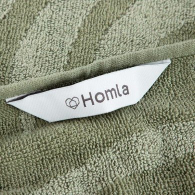 Полотенце для тела Homla TOND 70x130 см Зеленый 213435 фото - 2