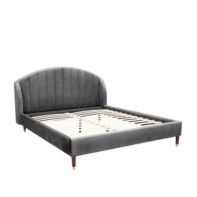 Ліжко Homla REINE 160x200 см Сірий 212480 фото - 4