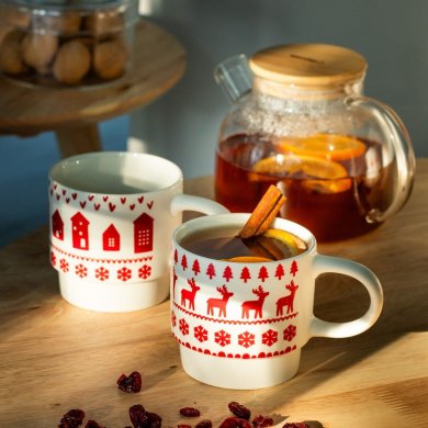 Набор кружек Homla CANAMA 400 мл 2 шт Принт - 5 Набор кружек Homla CANAMA 400 мл 2 шт Принт 230841 фото - 5