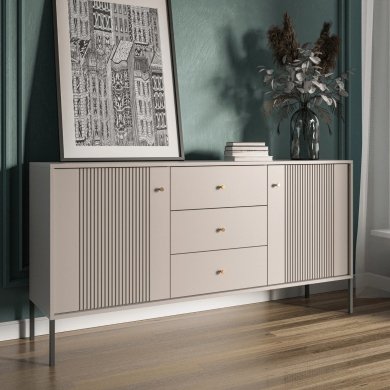 Комод Mebel Elit SOFT 2 Кашемир W.ISEO/KASZ/BZ/KOM2D3S фото - 4