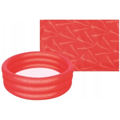 Надувной детский бассейн Bestway 51025 122х25 см Красный BES51025 фото - 4