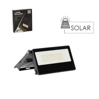 Светильник на солнечной батарее Garden Line LED 20 Вт Черный SOL2745