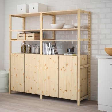 IKEA Стеллаж IVAR Дерево (ИКЕА ИВАР) 69407059 фото - 4