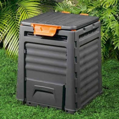 Садовый компостер без основы Keter E-COMPOSTER 320 л Черный 231597-1 фото - 4