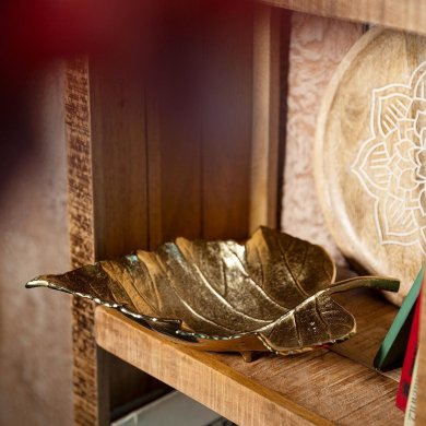 Декоративная тарелка Homla GIRONA Золотой 218165 фото - 5