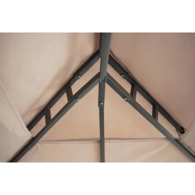 Садовая беседка с москитной сеткой Garden Line 4x3 м Бежевый - 3 Садовая беседка с москитной сеткой Garden Line 4x3 м Бежевый TUN0372 фото - 3