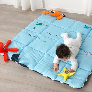 IKEA Ігровий килимок KLAPPA (ИКЕА KLAPPA) 30372640 фото - 7