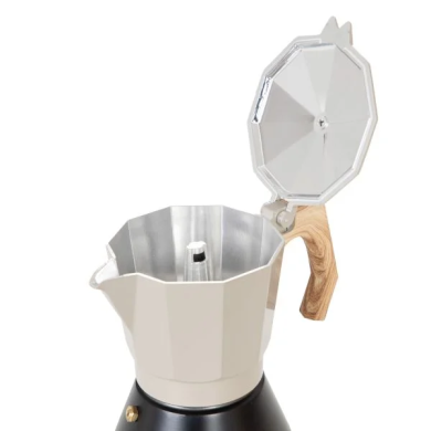 Кофеварка гейзерная Homla MIA MOKKA 6 | Черный / Серый 214626 фото - 4