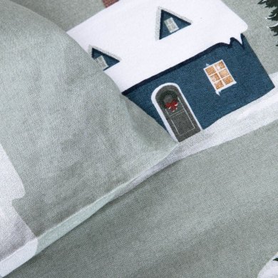 Комплект постільної білизни Homla FROLIC 140x200 см Принт 236390 фото - 3