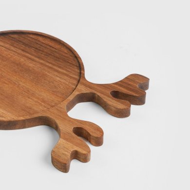 Сервірувальна дошка Homla XMAS MOOKA 26x18 см Дерево 230806 фото - 3