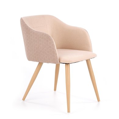 Обеденный стул Halmar K288 Бежевый - 2 Обеденный стул Halmar K288 Бежевый V-CH-K/288-KR-J.BRĄZ фото - 2