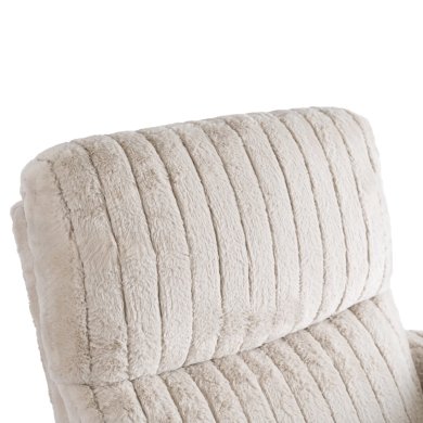 Кресло мягкое раскладное с реклайнером Mebel Elit RAUL Бежевый ME.RAUL/BZ/SZTR/FW фото - 9