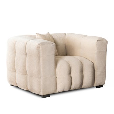 Кресло мягкое Mebel Elit MODERNO 1S Кремовый ME.MODERNO1S/KR/TB/FW