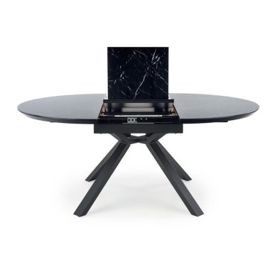 Раскладной обеденный стол Halmar VERTIGO Marmur Черный V-CH-VERTIGO-ST фото - 7
