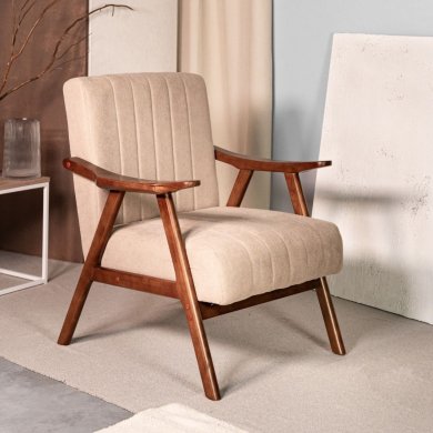 Кресло мягкое Homla TERRA 2 Бежевый 213195 фото - 5