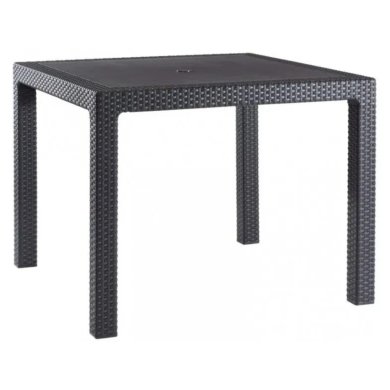 Садовий стіл Keter MELODY QUARTET Графіт - 2 Садовий стіл Keter MELODY QUARTET Графіт 255847 фото - 2