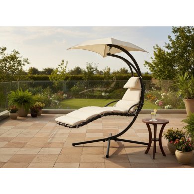 Підвісний шезлонг Garden Line Бежевий MEB2752 фото - 6