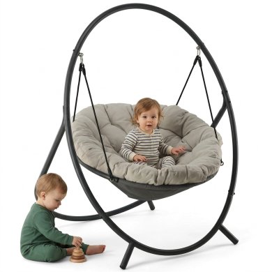 Подвесное кресло Garden Line PATIO Бежевый FAT9927 фото - 2