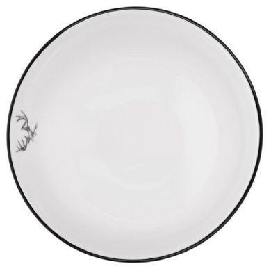 Миска Duka HORN 500 мл | Белый / Черный принт 1218002 фото - 3