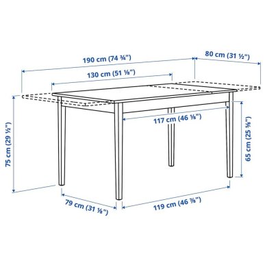 IKEA NASINGE / BERGMUND (ИКЕА НАСИНГЕ/БЕРГМУНД) 69596941 фото - 3