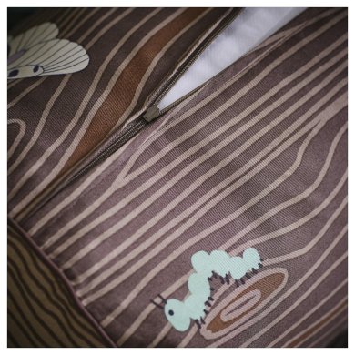 IKEA Декоративная подушка-валик SKOGSDUVA 25х80 см Принт (ИКЕА СКОГСДУВА) 10578289 фото - 6