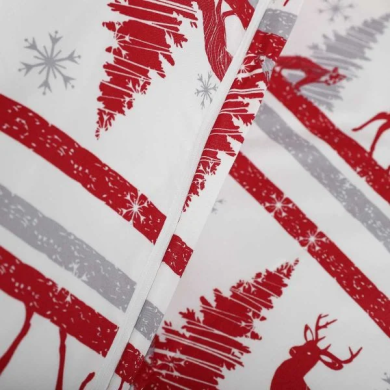 Комплект постільної білизни Homla SANTI 160x200 см Принт 162943 фото - 4