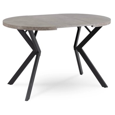 Раскладной обеденный стол Mebel Elit DORIAN Бетон ME.DORIAN/BET/CZ/S фото - 5