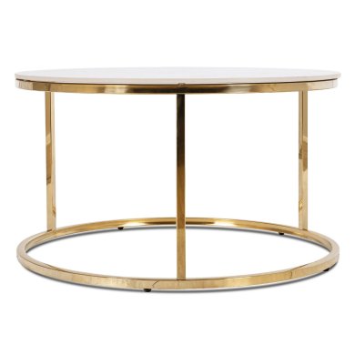 Журнальний стіл Mebel Elit VENICE Marmur Білий ME.VENICE/BM/ZL/L фото - 2