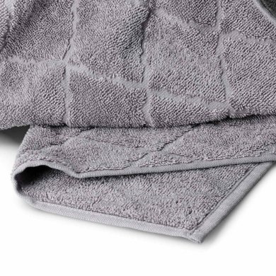 Рушник для тіла Homla SAMINE 70x130 см Сірий - 5 Рушник для тіла Homla SAMINE 70x130 см Сірий 164946 фото - 5