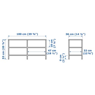 Тумба под ТВ VITTSJO - 11 IKEA Тумба под ТВ VITTSJO (ИКЕА ВИТШО) 70303428 фото - 11
