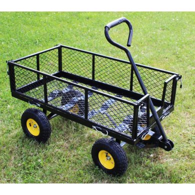 Садовая тележка Garden Line 120 л Черный - 4 Садовая тележка Garden Line 120 л Черный WOZ6858 фото - 4