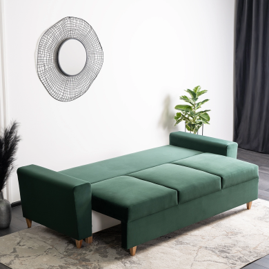 Розкладний диван Mebel Elit EMIL Зелений MGK.ELIO/VELLUTO10/SOF фото - 13