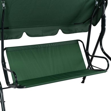 Садовые качели Mebel Elit RENO 180х110х158 см Зеленый - 4 Садовые качели Mebel Elit RENO 180х110х158 см Зеленый ME.RENO/Z/T/OGR/HUS фото - 4