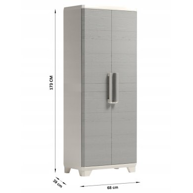 Садова шафа Keter/Kis ARMADIO LINEAR WOOD ALT Бежевий - 5 Садова шафа Keter/Kis ARMADIO LINEAR WOOD ALT Бежевий 248100 фото - 5