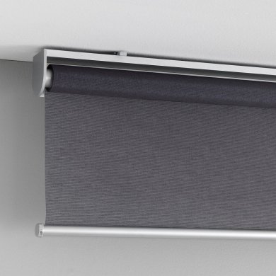 IKEA Рулонные шторы SKOGSKLOVER 120х195 см Серый (ИКЕА СКОГСКЛОВЕР) 60314601 фото - 3