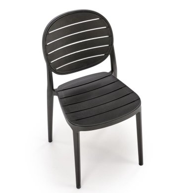Садовий стілець Halmar K529 Чорний V-CH-K/529-KR-CZARNY фото - 8