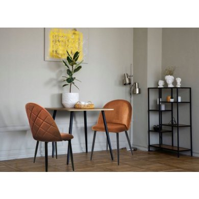 Обідній стілець Kontrast Sofia Коричневий 5.90.26083 фото - 7