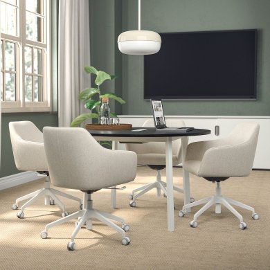 IKEA Письменный стол MITTZON Черный (ИКЕА МИЦОН) 59530446 фото - 5