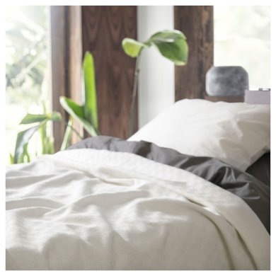 IKEA Покрывало STENFROMAL 150x250 см Белый (ИКЕА СТЕНФРОМАЛ) 20537284 фото - 3