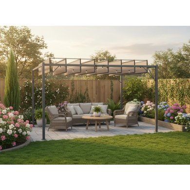 Пергола Garden Line 4х3 м Коричневый TUN4023 фото - 2