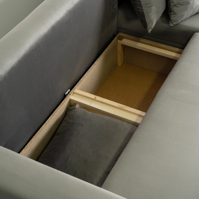 Раскладной диван Mebel Elit MARKUS Серый MGK.FIESTA/VELLUTO16/NAR фото - 13