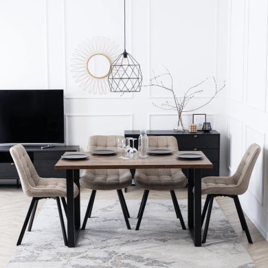 Обеденный стул Mebel Elit RICK 2 Бежевый ME.RICK2/BZ/T/K фото - 7