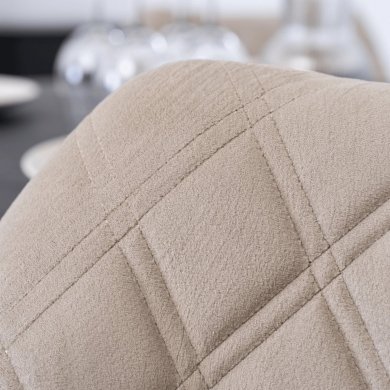 Обеденный стул Mebel Elit DAKOTA Welur Бежевый ME.DAKOTA/BZ/D/V/K фото - 9