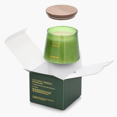 Ароматическая свеча Duka BERG Coconut Verbena | Зеленый 2220577 фото - 5