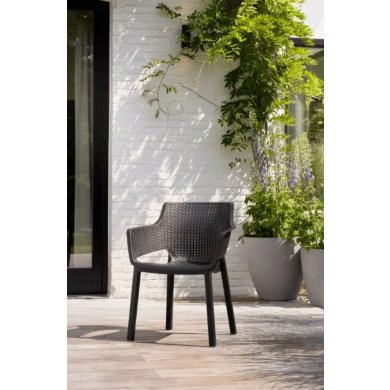 Комплект садових меблів Keter EVA/LYON Графіт 004488 фото - 7