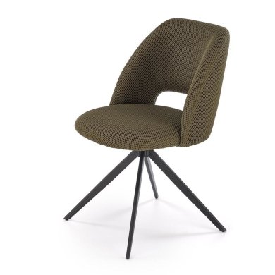Обідній стілець поворотний Halmar K546 Оливковий V-CH-K/546-KR-OLIWKOWY фото - 3