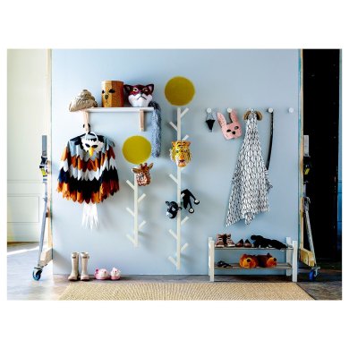 Лавка для взуття TJUSIG Білий - 13 IKEA Лавка для взуття TJUSIG Білий (ИКЕА ТЮСИГ) 70152702 фото - 13