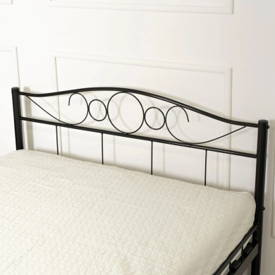 Кровать Mebel Elit GRIFFIN 120x200 см Черный ME.GRIFFIN/120/CZ/LOZ фото - 5